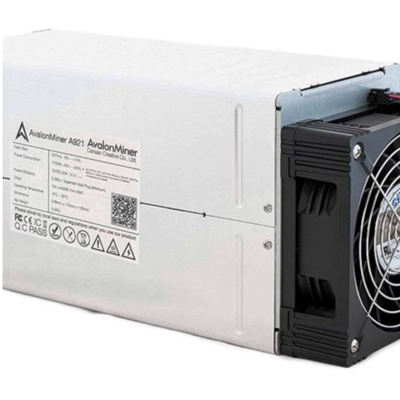 12V Bitcoin Curecoin Canaan AvalonMiner 921 20T 1700W 70 เดซิเบล